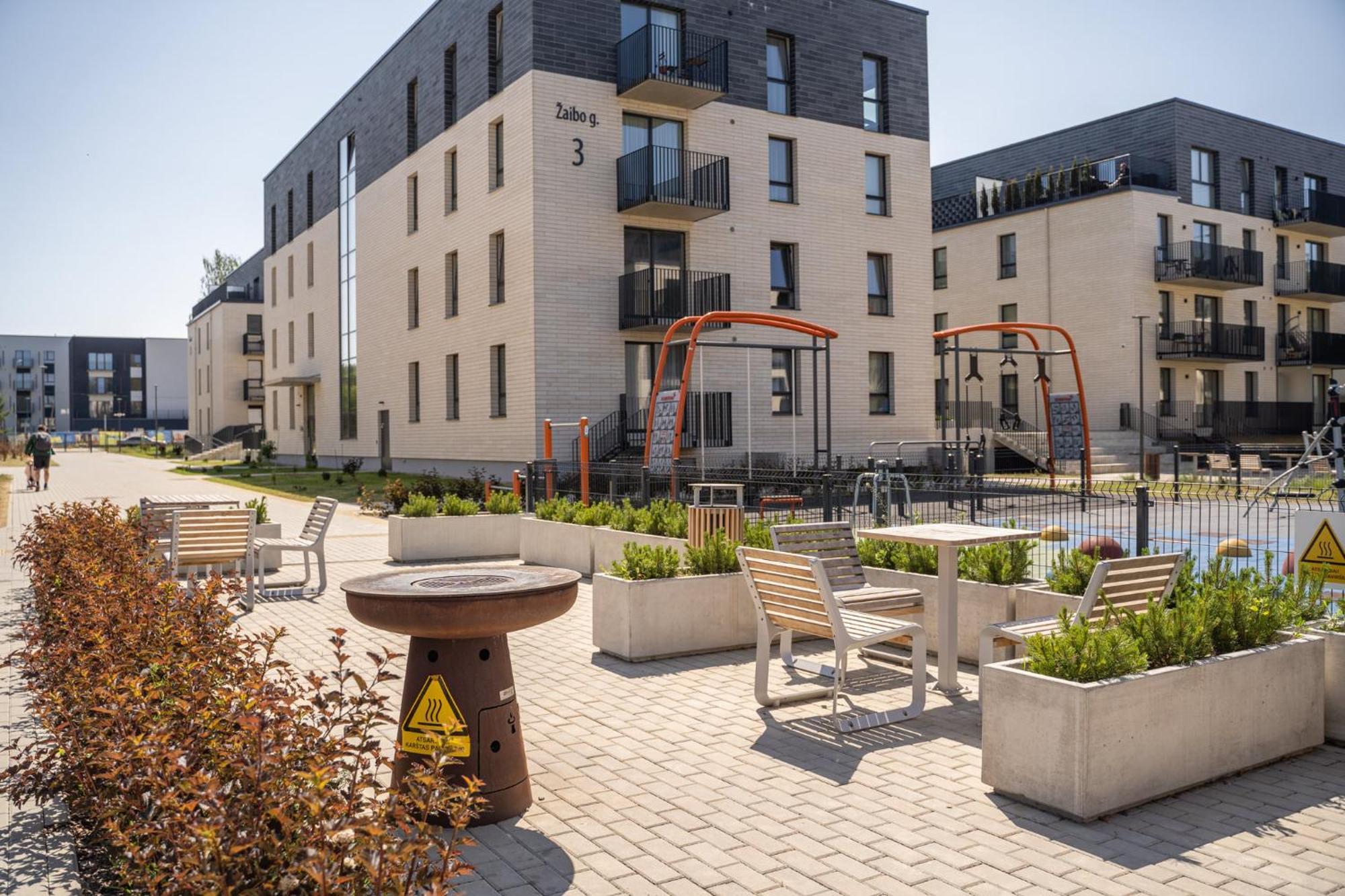 Lazdyneliu Vingis, Free Underground Parking, Long Stays Welcome VNO Eksteriør bilde